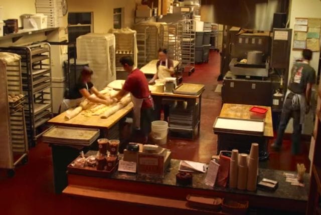 people working in a factory
