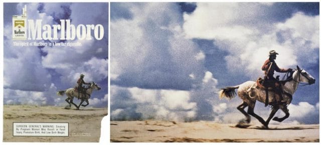 a person riding a horse