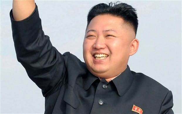Kim Jong-un in a suit