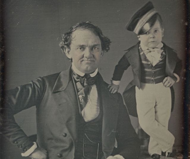 P. T. Barnum et al. posing for a photo