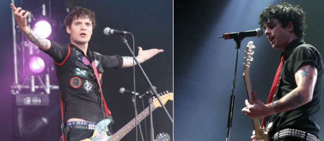 a man singing into a microphone