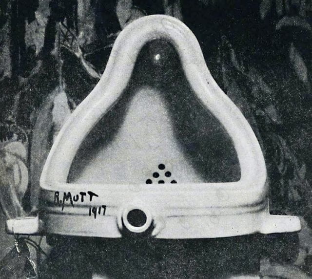 a white object with a face