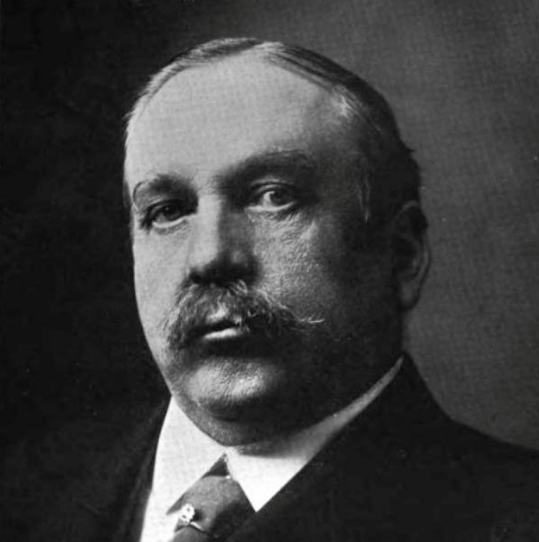 Adolph B. Spreckels with a mustache