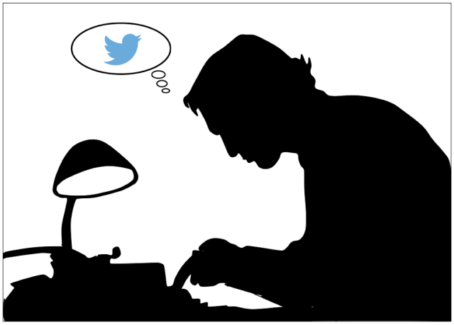 a silhouette of a person