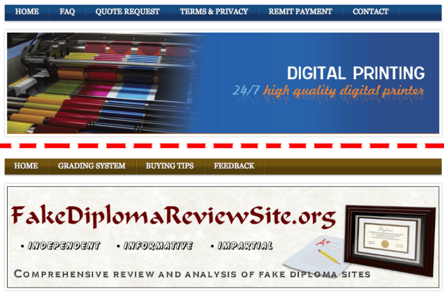 graphical user interface, website