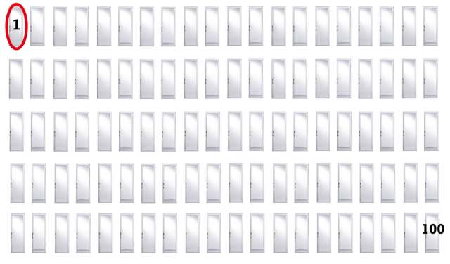 a white and black chart