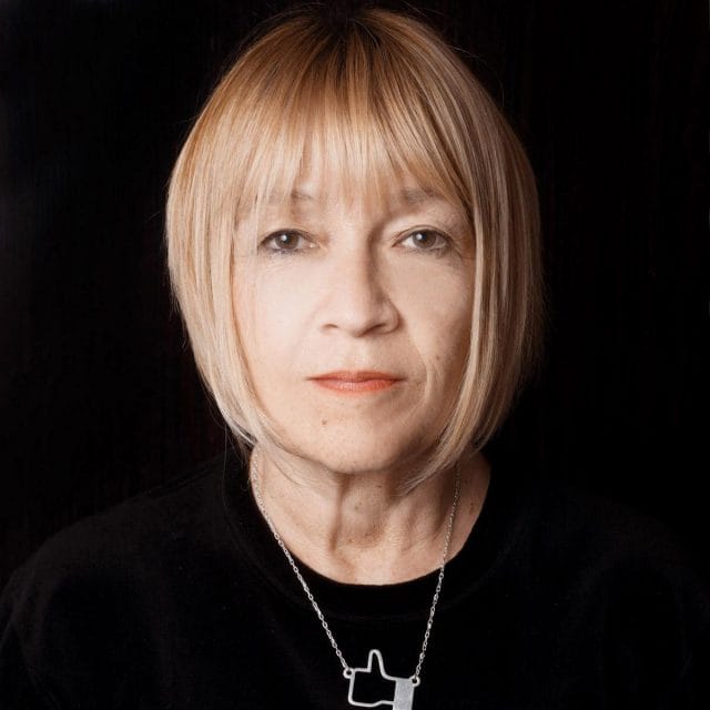 Cindy Gallop with blonde hair