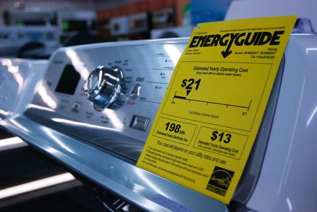 a yellow and black box