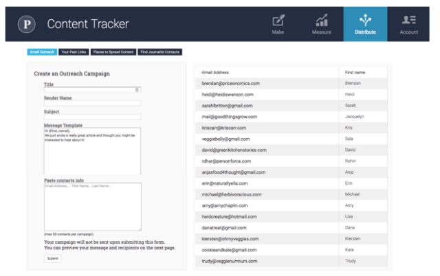 graphical user interface, table