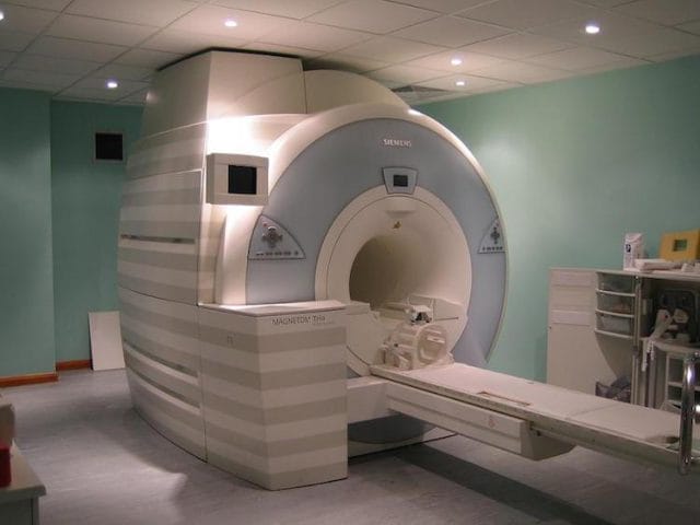 a large white machine