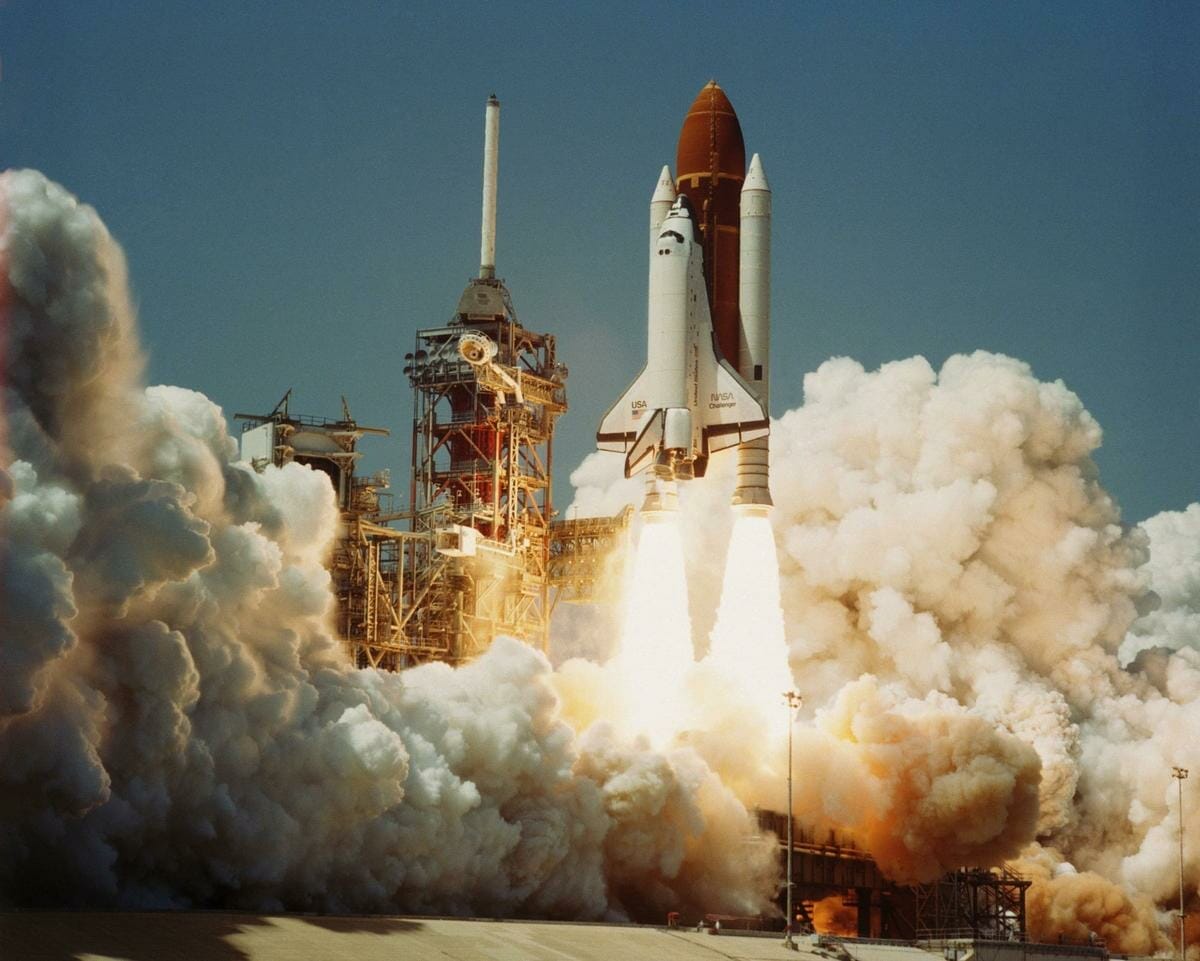 Challenger Space Shuttle Launch