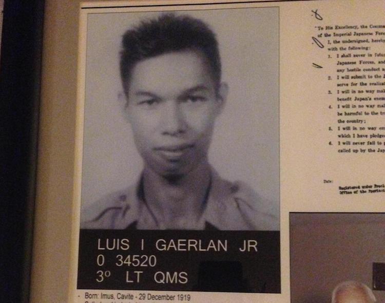 a man's face on a book