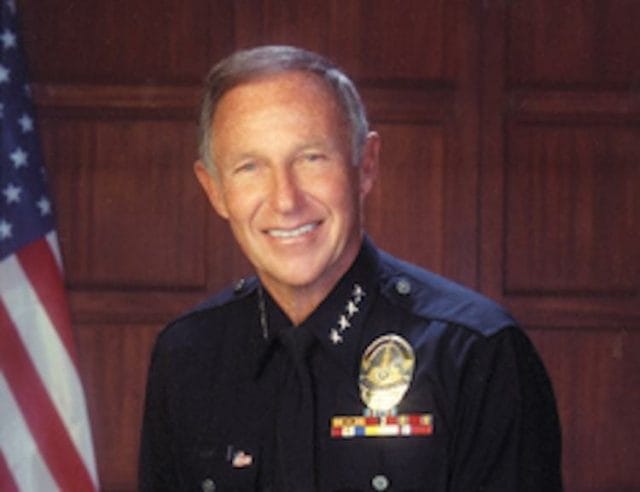 Daryl Gates in uniform