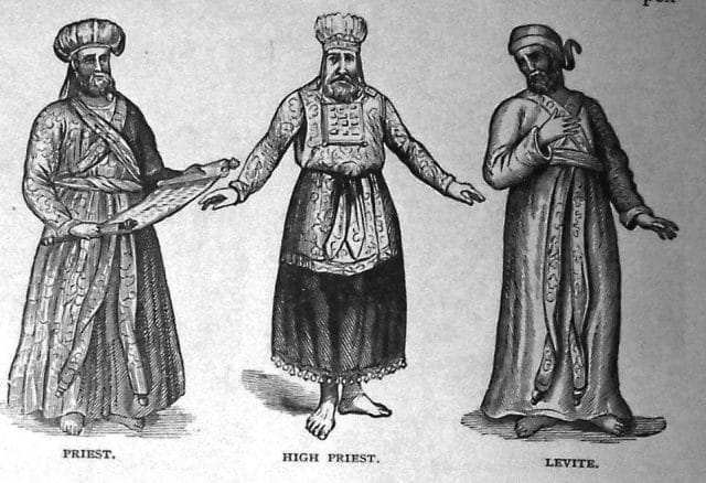 a group of men wearing ancient clothing