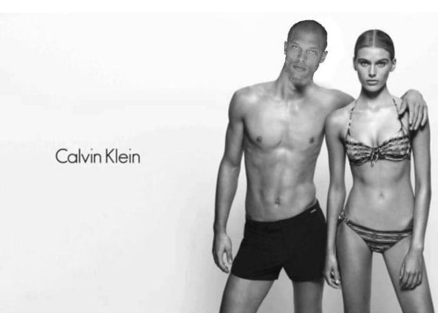 a man and woman posing for a picture