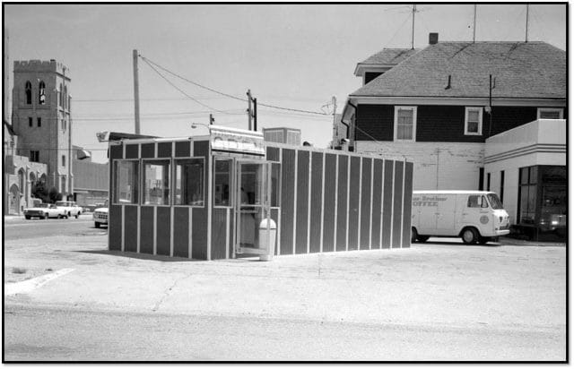 a small building with a small store