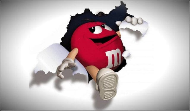 character red m&m