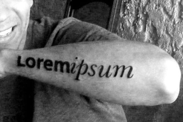 a hand with a message