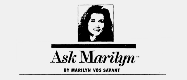Parade's Ask Marilyn (Answers To by Vos Savant, Marilyn
