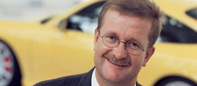 Wendelin Wiedeking smiling for the camera