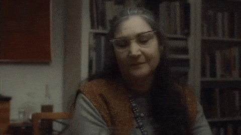 a person wearing glasses